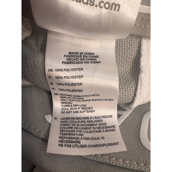 NWT Adidas Women's Tapered Fit Elastic Bottom Softball Pants Gray Size S - Picture 7 of 7